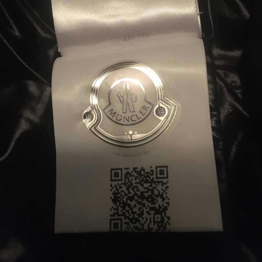 🔺SOLD🔺MONCLER Black Ribaudfur down jacket Hood COMES WITH RECEIPT - Picture 13 of 17